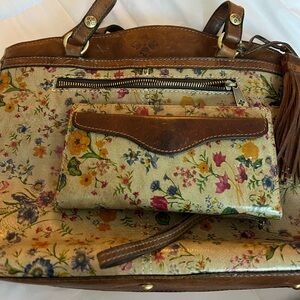 Patricia Nash bag and wallet